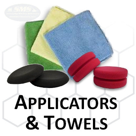 Buff and Shine Collection Applicator and Towels