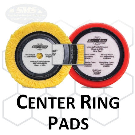 Buff and Shine Center Ring Buff Pad Collection
