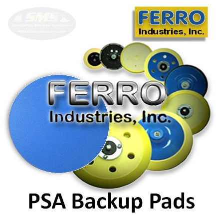 Ferro Vinyl-Face Backup Pads for PSA (Sticky-back) Abrasives