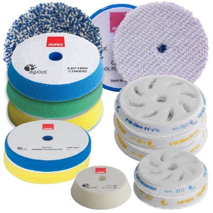 RUPES Polishing Buff Pad Collection