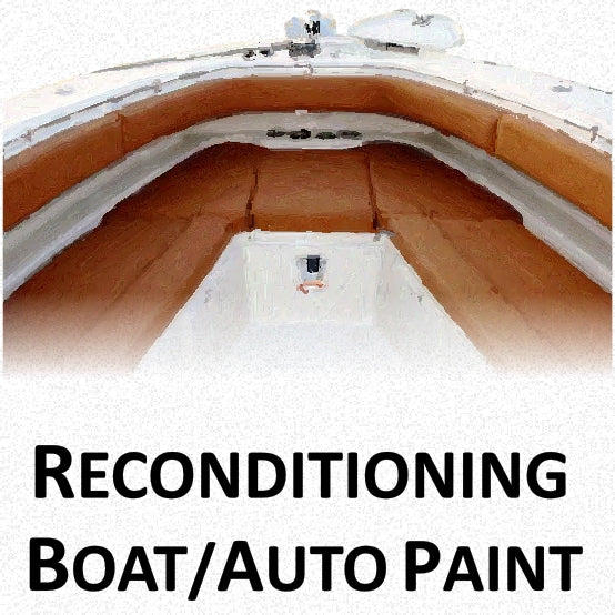 Boat and Automotive Reconditioning Paints, Primers and Repair Compounds