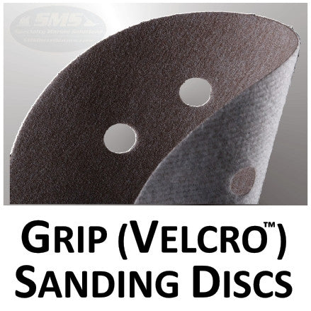 Sanding Discs - Grip Hook & Loop
