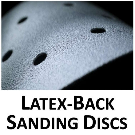 Latex-back Sanding Discs