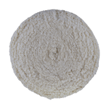 Buff and Shine 7.5" Center Ring Wool, Cutting Buff Pad, 4-Ply Twist, 753R, top wool view