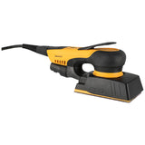 Mirka Edge Protector on Mirka DEOS 3" x 5" Sander 