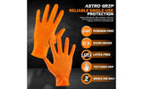 SAS Safety Astro Grip Glove Series, Textured, 7 mil Nitrile, Powder-Free