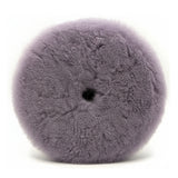 Buff & Shine 5.25" Uro Wool Purple 100% Knitted Wool Blend Pad, Cutting, 5KWP, front, 1