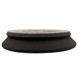 Buff & Shine 5" EdgeGuard Foam Buff Pad, Black, Final Finishing, 520EG, Side of Pad, 1