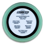 Buff and Shine 7.5" Center Ring Foam Hex-Face Buff Pad, Polishing, 640RH, 3