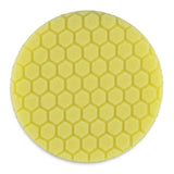 Buff and Shine 7.5" Center Ring Foam Hex-Face Buff Pad, Med. Cut, 630RH, 2