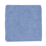 Buff & Shine Professional Edgeless Blue Microfiber Towels, 4-Pack, MF1B