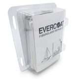 Evercoat Marine Fiberglass, Metal and Wood Repair Kit, 100637, back of packaging