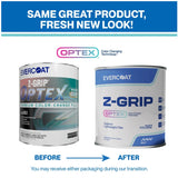 Evercoat Z-Grip OPTEX Body Filler Plus Hardener, 100382, label change and update image