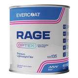 Evercoat Rage OPTEX Premium Filler Plus Hardener, 100135, new can label