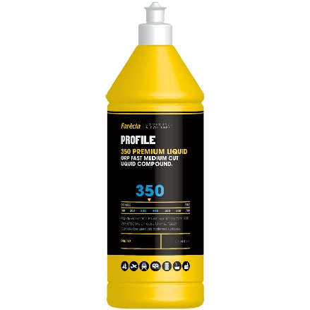 Farecla Profile 350 Premium Liquid GRP Fast Medium Compound, 1 Liter, PRL112