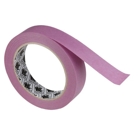 Indasa Low Tack Purple Masking Tape, 25mm (1