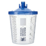 Indasa Mixing System Kit, 125µm Blue Filter, 800ml (28oz) Size, 611272, lid and cup filter