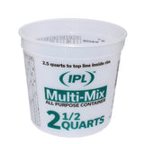 Leaktite 2.5 Quart Multi-Mix Container, 5M3, 2