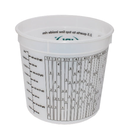 Leaktite Mixing Container - 2.5 qt tub