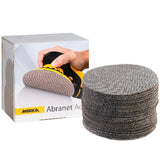 Mirka Abranet Ace 6" Grip Sanding Discs, AC-241 Series