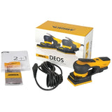 Mirka DEOS 3" x 4" Electric Sander 343XCV 3.0mm Orbit, MID3430201US, 2