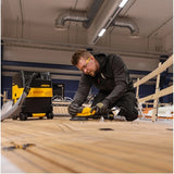 Mirka DEROS 6" RS Rotary Electric Sander 600XCV, Vacuum-Ready, + Case, MRS60011CAUS, in action image, 5