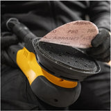 Mirka DEROS 6" RS Rotary Electric Sander 600XCV, Vacuum-Ready, + Case, MRS60011CAUS, in action image, 1