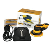 Mirka DEROS 6" Electric Sander 650XCV 5mm, Vacuum-Ready, No Case, MID65020US, 2
