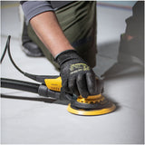 Mirka DEROS II 650X 6" Electric Vac Sander, image in action, 3