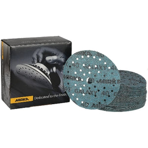 Mirka Galaxy 6" Multifit 50-Hole Grip Sanding Discs, FY-6MF Series