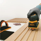 Mirka 3" x 4" x 0.39" Groove Interface Pads for DEOS 343X, 8294751010, 9
