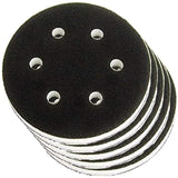 Mirka 6" x 0.5" 6-Hole Foam Interface Pad, 1066, 5-Packs