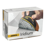 Mirka Iridium 4" x 6" x 6" 36-Hole Delta Sanding Triangles, 24-620 Series, 2