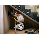 Mirka LEROS-S Short 950XCV 9" 5mm Electric Sander, MIW95021BAUS, tool in action image, 2