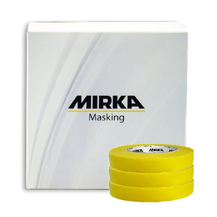 Mirka Masking Tape Yellow Line, 3/4