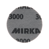 Mirka Abralon J3 3" Foam Polishing Grip Discs, 8M-203 Series, front abrasive side