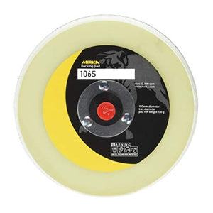 Mirka 6" Solid Soft PSA Backup Pad, 106S