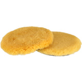 Mirka 7" Lambswool Pro Yellow Polishing Buff Pad, 2-Pack, MPADLWY-7, 2