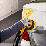 Mirka Iridium 6" Sanding Discs in action, 3
