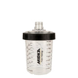 Mirka PCS Paint Cup System Complete Kit 180 ml (6 oz) with 125 μm Filter, 9190170180