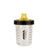 Mirka PCS Paint Cup System Complete Kit 180 ml (6 oz) with 190 μm Filter, 9190172180