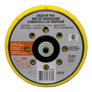 Norton 6" Multi-Hole Grip Backup Sanding Pad, 06160