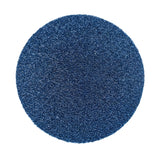Norton BlueFire H875P Z/A 6" Solid PSA Discs, 40 Grit, 23574, close up of blue abrasive side of disc