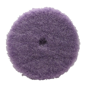 Presta 6.25" PACE Purple Foamed Wool Heavy Cut Orbital Pad, front, 890197
