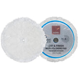RUPES 5.75" Cut & Finish Wool Pad for LH19E Rotary Tool with 5.0" Backing Plate, 9.BL150F, 4