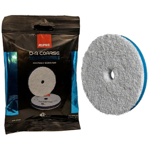 RUPES 3" D-A Extreme Cut Blue Microfiber Pad for LHR75, LHR75E, LTA75 Tools, 9.MF80H