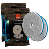 RUPES 3" D-A Extreme Cut Blue Microfiber Pad for LHR75, LHR75E, LTA75 Tools, 9.MF80H, 4