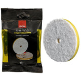 RUPES 3" D-A Fine Yellow Microfiber Pad for LHR75, LHR75E, LTA75 Tools, 9.MF80M