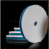 RUPES 3" D-A Extreme Cut Blue Microfiber Pad for LHR75, LHR75E, LTA75 Tools, 9.MF80H, 3