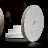 RUPES 3" D-A ULTRA-FINE White Microfiber Pad for LHR75, LHR75E, LTA75 Tools, 9.MF80S, 3